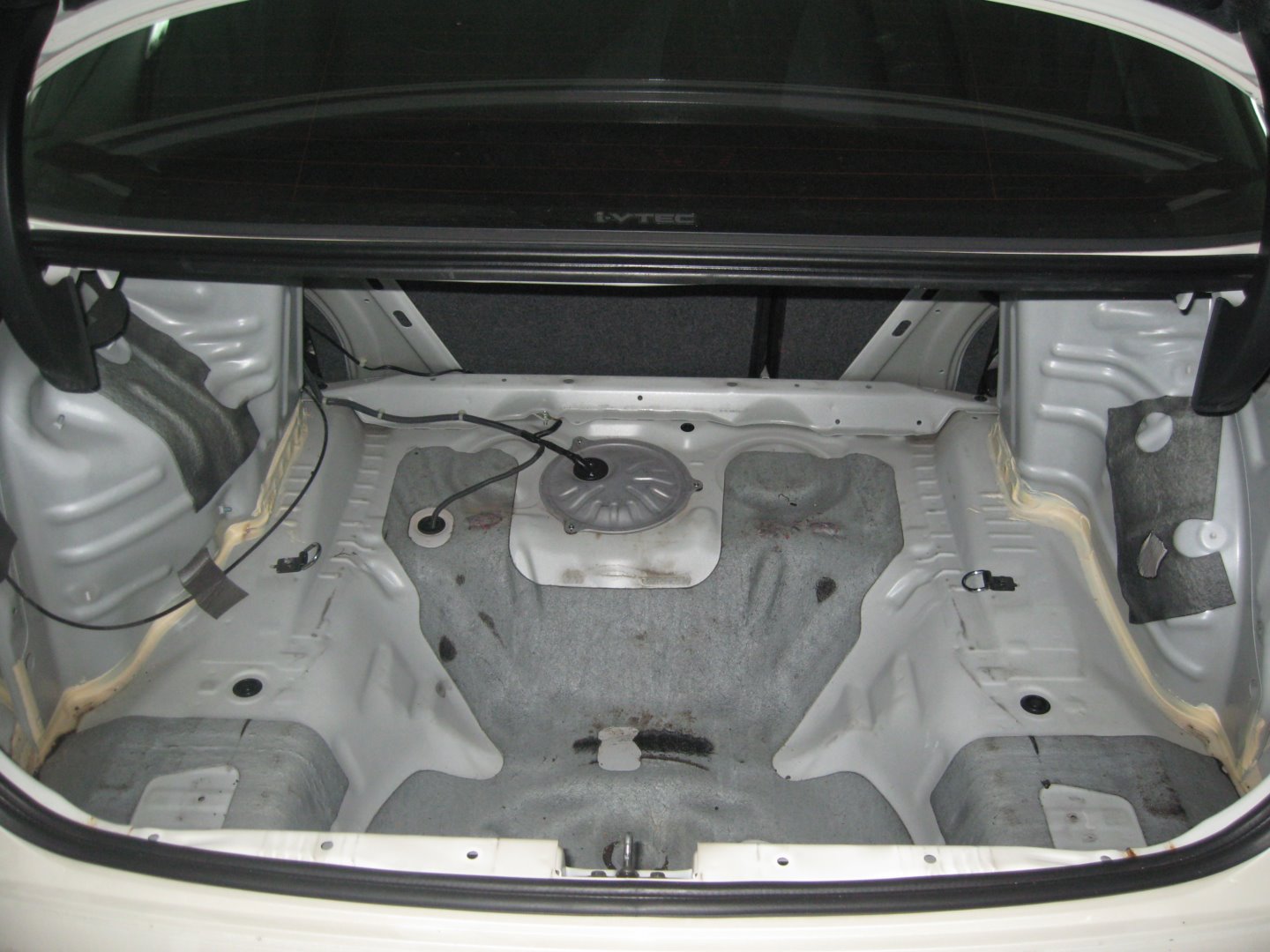 Какие элементы кузова будем шумоизолировать на Honda Civic 5D ?